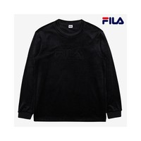 FILA 韩国直邮[FILA] 皮草 线条 男士 上衣 FI4RLC6401M_BLK