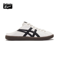 Onitsuka Tiger鬼塚虎运动休闲鞋子半拖男女鞋 DD TRAINER SABOT 1183B769-111 米色/黑色 37