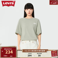 LEVI 's李维斯女士短袖T恤纯棉柔软复古印花休闲时尚