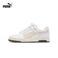 彪马（PUMA） 男女同款复古休闲鞋 SLIPSTREAM LO 390124 白-纯白色-01 41