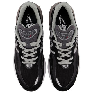 NEW BALANCE新百伦 经典女士跑步鞋耐磨舒适透气百搭休闲鞋 990 V6 Black 37.5