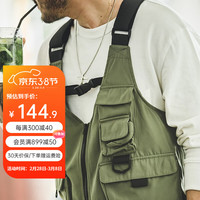 MADEN 马登 工装 多口袋机能战术马甲无袖坎肩背心两用挎包外套