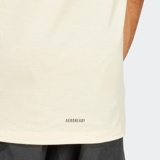 adidas运动上衣短袖T恤男装夏季阿迪达斯IS3827 沙棕 XS
