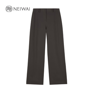 NEIWAI内外女士针织茧型长裤慵懒利落轻便易打理可外穿 甘草棕 XL