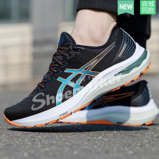 亚瑟士(ASICS)男鞋 24春季新运动鞋GT-2000缓震鞋子舒适耐磨防滑马拉松跑鞋 1011B441-006/蓝黑 44.5