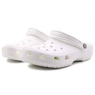 卡骆驰（crocs）男鞋女鞋鞋子2024春夏经典克骆格轻盈舒适涉水缓震休闲鞋 10001-100 45-46