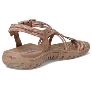 斯凯奇（SKECHERS）女鞋凉鞋休闲运动凉鞋 夹趾 缓震 户外沙滩凉鞋 夏季 Chocolate 9.5 /39.5码