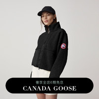 加拿大鹅（Canada Goose）【】Simcoe女士羊羔绒拉链夹克 1101W 61 黑色 S