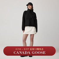加拿大鹅（Canada Goose）【】Simcoe女士羊羔绒拉链夹克 1101W 61 黑色 L