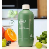 myk+ 洣洣 蔬果儿童餐具洗净液500ml