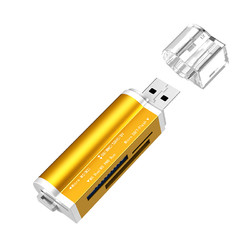 360FYB 凡亚比 读卡器多合一万能二合汽车车载usb3.0小型迷你多功能u盘单反相机tf高速ms大卡转换器手机安卓sd内存卡2.0通用