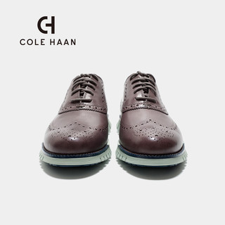 colehaan/歌涵 男鞋牛津鞋 24年春季布洛克雕花休闲皮鞋C39614 灰色-C39614 43