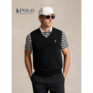 Polo Ralph Lauren 拉夫劳伦 男装 24年春运动针织衫背心RL18059 001-Polo黑 XS