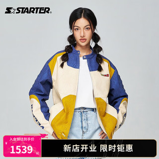 STARTER  梭织外套男女同款秋季外衣【龙珠联名】 桦木白 2XL