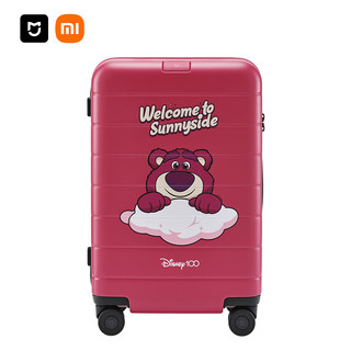 小米米家行李箱迪士尼100周年版 拉杆箱男女旅行箱草莓熊20英寸 米家旅行箱 20英寸