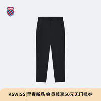 盖世威（K·SWISS）男裤24春季 休闲时尚挺阔针织长裤 1010004 008 2XL