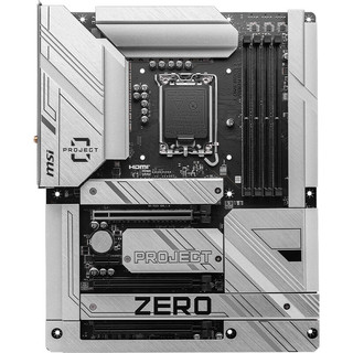 MSI 微星 Z790 PROJECT ZERO 零 ATX主板（INTEL LGA1700、Z790）
