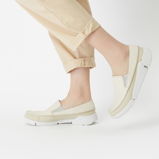 Clarks 其乐 女士一脚蹬圆头低帮休闲鞋 261478184A