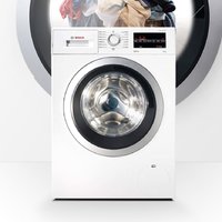 BOSCH 博世 WAP282602W+WTW875601W 热泵式洗烘套装 白色