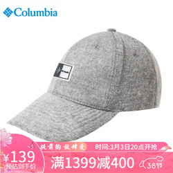 Columbia 哥伦比亚 帽子男女通用款户外休闲运动遮阳棒球帽 XU0120 023