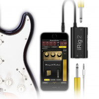 IK Multimedia iRig2 电吉他贝斯软件效果器 iphone声卡录音内录