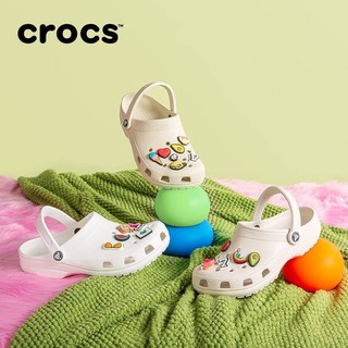 crocs 卡骆驰 男女款拖鞋 10001 不含智必星款 白色 43