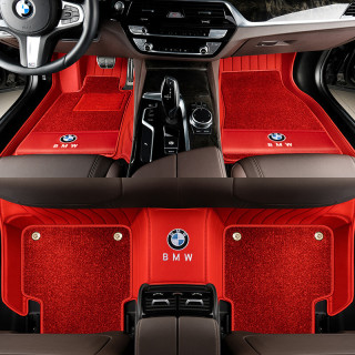 百德(safebet)真皮汽车脚垫适用于23款宝马5系 x5l x7 6系gt 740li x3