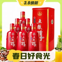 五粮醇 红淡雅 50%vol 浓香型白酒 500ml*6瓶