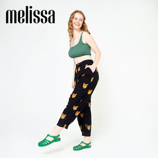 Melissa（梅丽莎）时尚织女士简约通勤果冻罗马凉鞋32408 米色 37