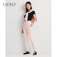 LAUREN RALPH LAUREN 拉夫劳伦 女装 24年春棉质慢跑裤RL61957 650-蛋白石粉 XXS