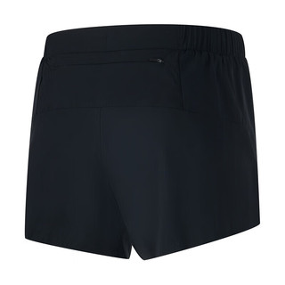 361度【三号赛道】跑步运动短裤男2024夏季吸湿排汗男子常规舒适裤 级黑 XL