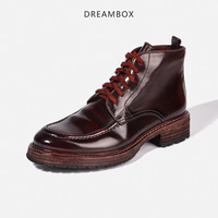 dreambox钧博【清仓捡漏超值特惠】高档固特异马皮马臀皮马丁靴