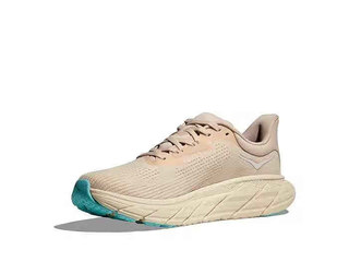 Hoka One One  女士 ARAHI 7 跑鞋 Blanc De Blanc/Rose Gold 6 US