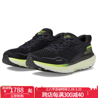 斯凯奇（SKECHERS）男鞋运动鞋织物透气跑鞋健步时尚舒适休闲轻质985150 Black/ 10 /43.5码