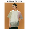 URBAN REVIVO UR2024春季男装时尚休闲设计感扎染圆领短袖T恤UML440012 多色 L