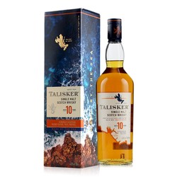 TALISKER 泰斯卡 10年 单一麦芽 苏格兰威士忌 45.8%vol 700ml