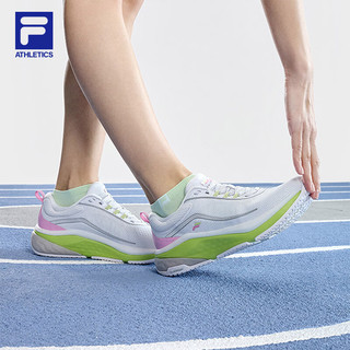 FILA 斐乐 女鞋玄豹鞋2代2024夏季跑步鞋 斐乐白-WT 39