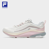 FILA 斐乐女鞋玄豹鞋2代【十公里路跑鞋】2024夏季跑步鞋 气流白-JS 35.5