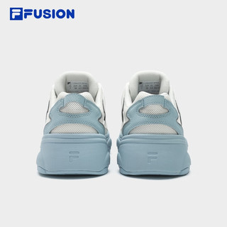 斐乐（FILA）FUSION斐乐潮牌女鞋RAPTURE专业滑板鞋2024夏时尚休闲鞋 奶白/纯蓝-GS 40