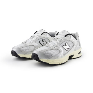 NEW BALANCE 运动鞋24男鞋女鞋复古舒适老爹鞋MR530系列 白色 MR530TA 37(脚长22.5cm)