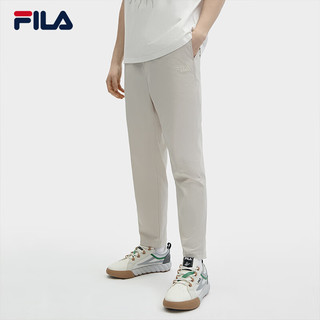 FILA 斐乐男子时尚休闲梭织长裤 浅轻卡其-LK 175/84A/L