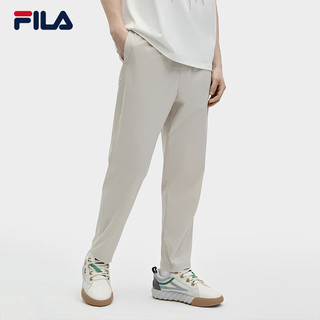 FILA 斐乐男子时尚休闲梭织长裤 浅轻卡其-LK 185/92A/XXL