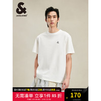 杰克琼斯 杰克·琼斯（JACK&JONES）夏时尚简约宽松款静奢风泡泡纱肌理