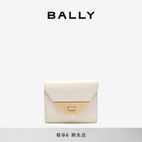 BALLY 巴利 24春夏女士米色皮革钱包6306936 米色 均码