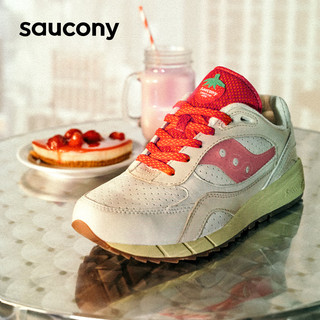 Saucony索康尼 男鞋女鞋 春季运动鞋Shadow 6000缓震耐磨轻便休闲鞋 S70700-1 44/10/280