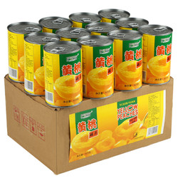伊寻园 黄桃罐头425克烘焙专用砀山特产新鲜糖水水果罐头礼盒