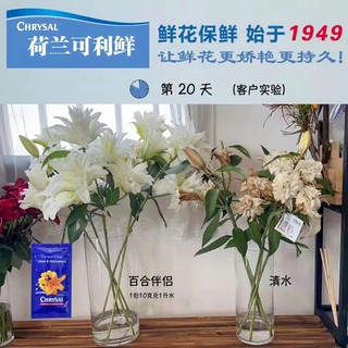 88VIP：CHRYSAL 可利鲜 进口可利鲜保鲜剂鲜花延长花期园艺百合玫瑰植物通用型营养液肥料