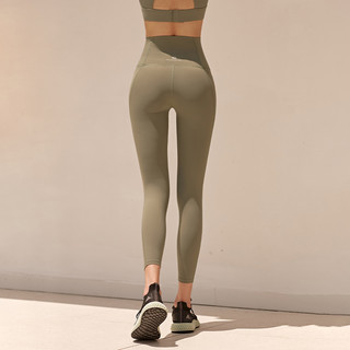 暴走的萝莉瑜伽裤女跑步运动服高腰提臀蜜桃臀普拉提训练服春