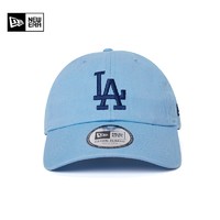 NEW ERA 纽亦华 棒球帽MLB球队刺绣标志情侣弯檐帽 13352200-蓝色 LA OSFM