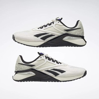 Reebok锐步Nano X2 缓震防滑舒适简约女款综合训练鞋耐磨透气舒适跑步鞋 Chalk / Core Black / Bold 标准39/US8.5